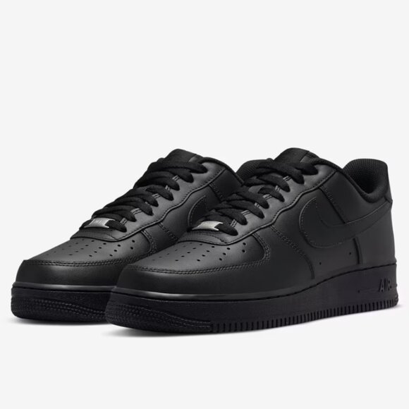 Nike Air Force 1 '07 - Black Men's Size 15 - Picture 1 of 8